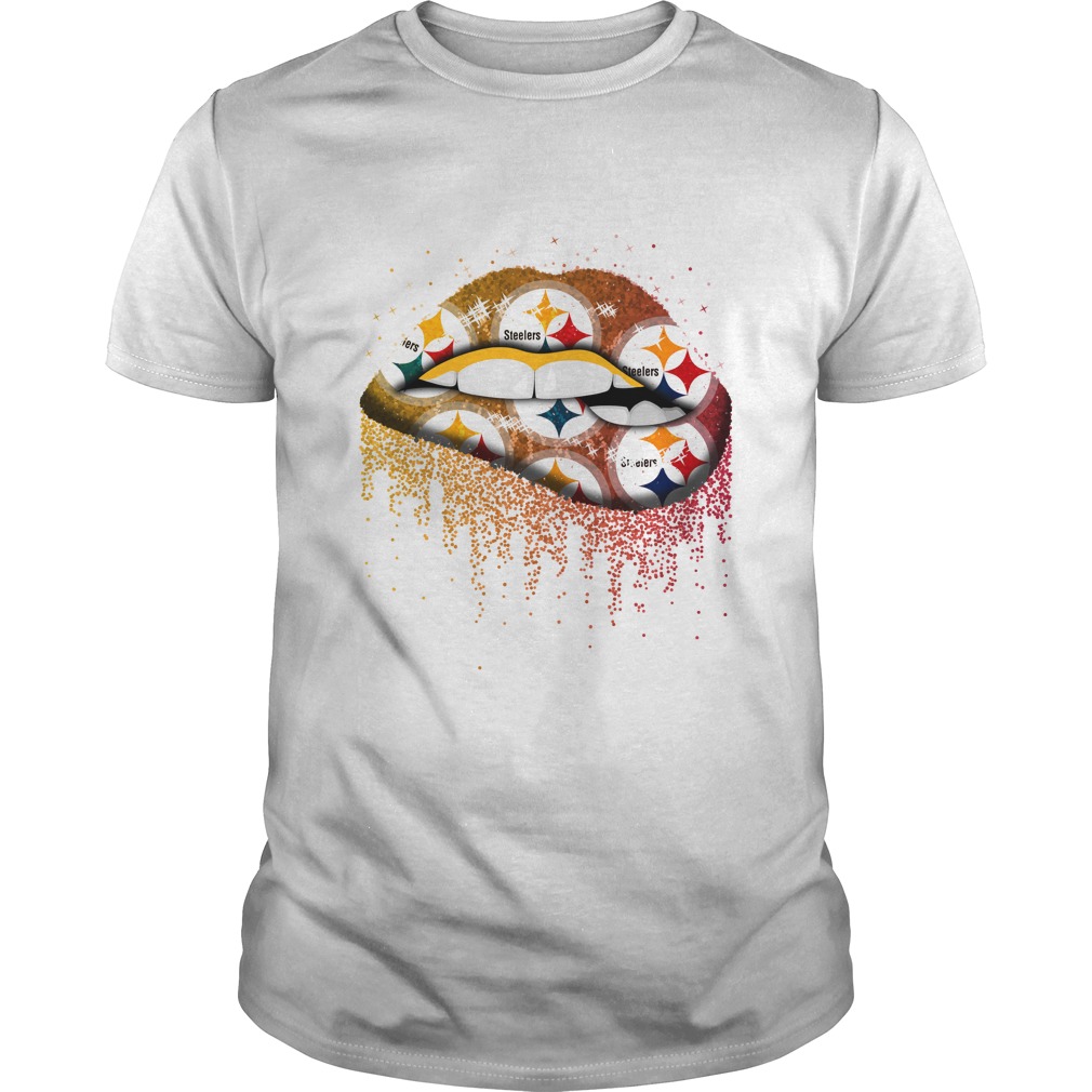 Pittsburgh Steelers Lips T-Shirt